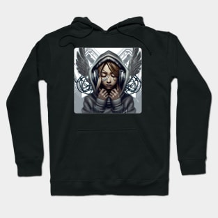 In the Zone - Cyberpunk Girl Hoodie